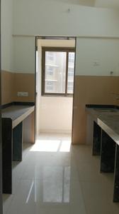 Kitchen Image of 1200 Sq.ft 3 BHK Apartment / Flat for rent in Runwal Sanctuary, Mulund West Mumbai for Rs. 80000