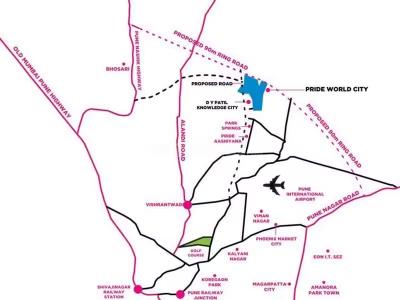 Image of 2000 Sq.ft Residential Plot / Land for sale in Charholi Budruk, Pune for Rs. 4400000