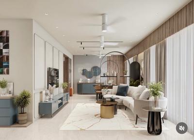 Hall Image of 1785 Sq.ft 3 BHK Apartment / Flat for sale in Banaswadi Bengaluru for Rs. 26500082