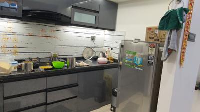 Kitchen Image of 1428 Sq.ft 2.5 BHK Apartment / Flat for sale in Saakaar Orion Star, Jakhya Indore for Rs. 7500000