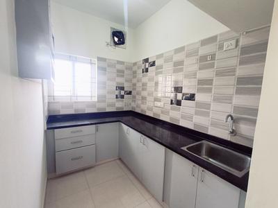 Kitchen Image of 1000 Sq.ft 1 BHK Builder Floor for rent in HSR Layout Bengaluru for Rs. 30000