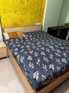Bedroom Image of 550 Sq.ft 1 BHK Apartment / Flat for rent in Hareshwar Paradise, Dahisar West Mumbai for Rs. 35000