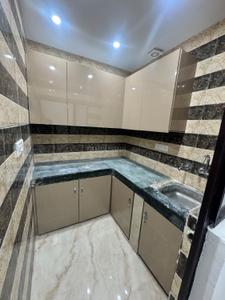 Kitchen Image of 467 Sq.ft 1 BHK Builder Floor for rent in Old Double Storey, Lajpat Nagar New Delhi for Rs. 23000