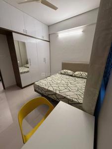 Bedroom Image of 650 Sq.ft 1 BHK Apartment / Flat for rent in Indus Signature, Indira Nagar Bengaluru for Rs. 15000