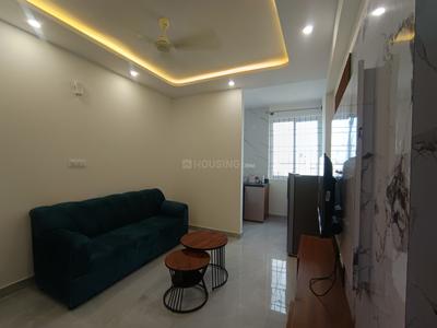 Hall Image of 750 Sq.ft 1 BHK Apartment / Flat for rent in Koramangala Bengaluru for Rs. 35000