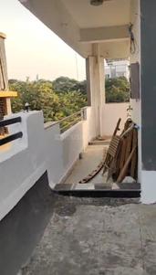 Balcony Image of 1500 Sq.ft 3 BHK Apartment / Flat for rent in Narendra Nagar Nagpur for Rs. 30000