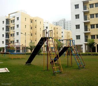 Image of 701 Sq.ft 2 BHK Apartment / Flat for rent in Shapoorji Pallonji Shukhobrishti Spandan Phase 10, New Town, Kolkata for Rs. 15000