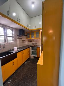 Kitchen Image of 1200 Sq.ft 2 BHK Builder Floor for rent in Nagapura Bengaluru for Rs. 32000