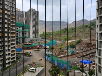 Living Room Image of 629 Sq.ft 2 BHK Apartment / Flat for rent in The Wise City South Block Phase I Plot RZ8 Building 3 Wing C1, Vardoli Navi Mumbai for Rs. 18000