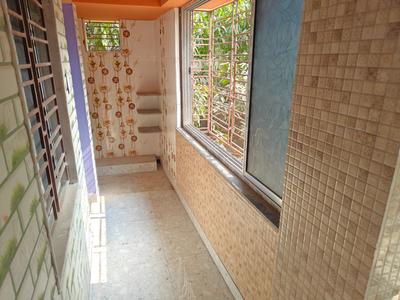 Balcony Image of 1000 Sq.ft 3 BHK Apartment / Flat for sale in Baghajatin Kolkata for Rs. 4500000