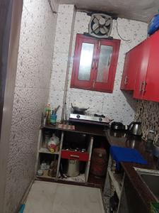 Kitchen Image of 680 Sq.ft 2 BHK Builder Floor for sale in Dilshad Garden New Delhi for Rs. 4500000