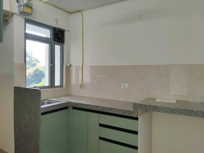 Kitchen Image of 450 Sq.ft 1 BHK Apartment / Flat for sale in Samrin Heritage, Thane West Thane for Rs. 9500000