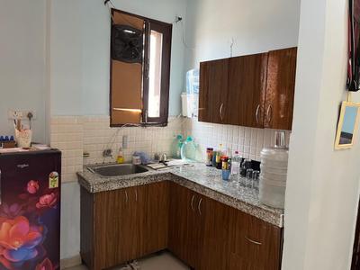 Kitchen Image of 650 Sq.ft 1 BHK Apartment / Flat for rent in SBP Southcity, Nabha Zirakpur for Rs. 16500