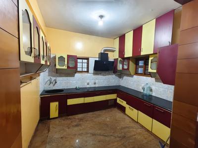 Kitchen Image of 1300 Sq.ft 3 BHK Builder Floor for rent in Vijayanagar Bengaluru for Rs. 55000
