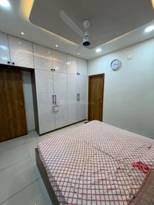 Bedroom Image of 1100 Sq.ft 3 BHK Apartment / Flat for sale in Mahalaxmee Raadhe Shyaam Harmony, Gotri Vadodara for Rs. 6500000