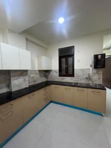 Kitchen Image of 410 Sq.ft 1 RK Builder Floor for rent in Freedom Fighters Enclave New Delhi for Rs. 11000