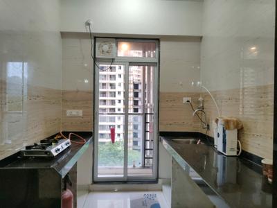 Kitchen Image of 910 Sq.ft 2 BHK Apartment / Flat for rent in Kasarvadavali Thane for Rs. 26000