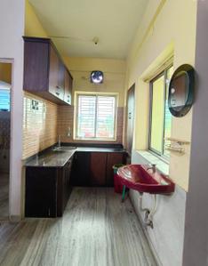 Kitchen Image of 715 Sq.ft 2 BHK Apartment / Flat for sale in Behala Kolkata for Rs. 2600000