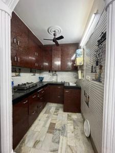 Kitchen Image of 900 Sq.ft 2 BHK Builder Floor for rent in Tagore Garden Extension New Delhi for Rs. 36000