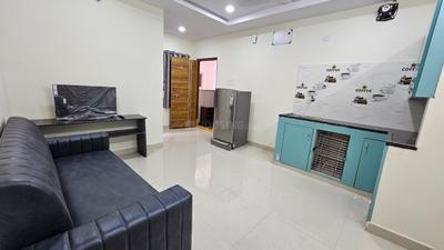 Hall Image of 690 Sq.ft 1 BHK Apartment / Flat for rent in Madhapur Hyderabad for Rs. 29999