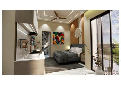 Bedroom Image of 550 Sq.ft 1 RK Studio for sale in Jagatpura Jaipur for Rs. 4000000