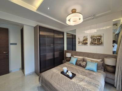 Bedroom Image of 1150 Sq.ft 2 BHK Apartment / Flat for sale in La Mer Regency, Panvel Navi Mumbai for Rs. 14000000