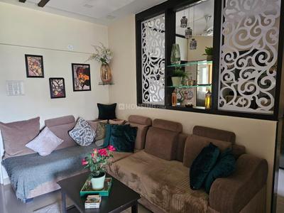 Hall Image of 606 Sq.ft 1 BHK Apartment / Flat for rent in Godrej Horizon, Mohammed Wadi Pune for Rs. 18500
