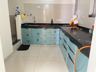 Kitchen Image of 1150 Sq.ft 3 BHK Apartment / Flat for rent in VJ Palladio Phase 2, Tathawade Pune for Rs. 35000