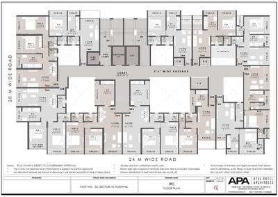 Image of 710 Sq.ft 1 BHK Apartment / Flat for sale in Pushpak Nagar, Navi Mumbai for Rs. 4400000