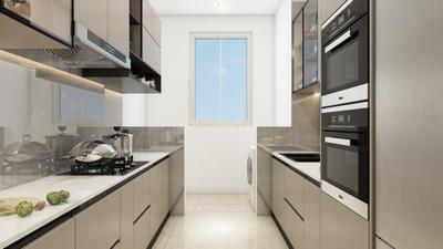 Kitchen Image of 1555 Sq.ft 3 BHK Apartment / Flat for sale in Wakad Pune for Rs. 14000000
