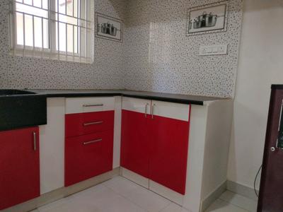 Kitchen Image of 600 Sq.ft 1 BHK Independent House for rent in Bellandur Bengaluru for Rs. 26000