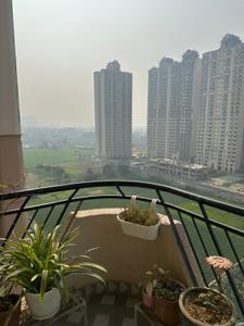 Balcony Image of 1092 Sq.ft 3 BHK Apartment / Flat for rent in CRC Sublimis, Noida Extension Greater Noida for Rs. 35000
