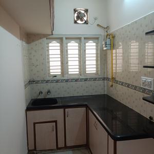 Kitchen Image of 800 Sq.ft 2 BHK Builder Floor for rent in BTM Layout 2nd Stage Bengaluru for Rs. 22000