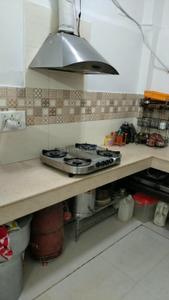 Kitchen Image of 800 Sq.ft 1 BHK Builder Floor for rent in Lajpat Nagar New Delhi for Rs. 45000