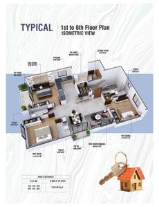 Image of 1350 Sq.ft 3 BHK Apartment / Flat for sale in Bajaj Nagar, Nagpur for Rs. 16500000