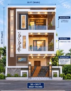 Image of 2340 Sq.ft 4 BHK Villa for sale in Prajay Celebrity Villas, Shamirpet, Hyderabad for Rs. 15900000