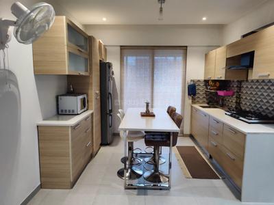 Kitchen Image of 1053 Sq.ft 2 BHK Apartment / Flat for sale in Oxford Florida River Bank E And F, Mundhwa Pune for Rs. 9500000