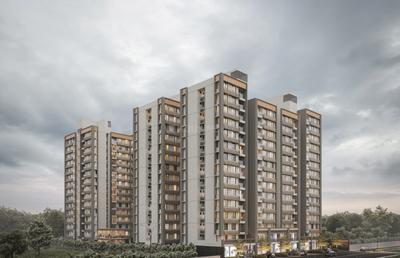 Image of 1300 Sq.ft 2 BHK Apartment / Flat for sale in Happy Uptown, Bopal, Ahmedabad for Rs. 5460000