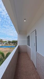 Balcony Image of 1400 Sq.ft 3 BHK Apartment / Flat for rent in Vijetha Gardenia, Muneshwara Nagar Bengaluru for Rs. 55000