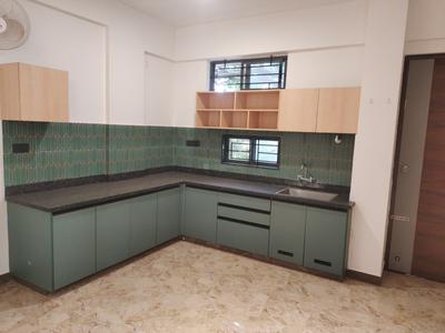 Kitchen Image of 1050 Sq.ft 2 BHK Builder Floor for rent in Annapurneshwari Nagar Bengaluru for Rs. 24000