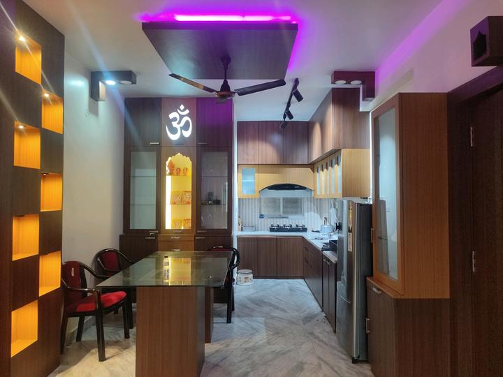 Living Room Image of 1250 Sq.ft 2 BHK Apartment / Flat for rent in New Town Kolkata for Rs. 52000