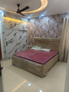 Bedroom Image of 450 Sq.ft 2 BHK Builder Floor for sale in Dwarka Mor New Delhi for Rs. 3200000