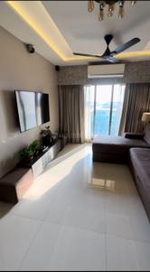 Hall Image of 540 Sq.ft 1 BHK Apartment / Flat for rent in Iscon Platinum, Bopal Ahmedabad for Rs. 12000