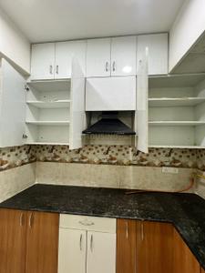 Kitchen Image of 1185 Sq.ft 3 BHK Apartment / Flat for rent in Gaurs Siddhartham, Siddharth Vihar Ghaziabad for Rs. 24000