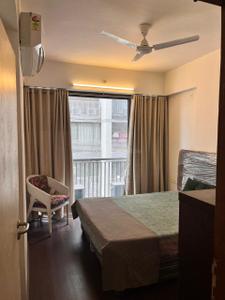 Bedroom Image of 650 Sq.ft 1 BHK Apartment / Flat for rent in Shekhar Planet, Vijay Nagar Indore for Rs. 23000