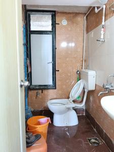 Common Bathroom Image of 1250 Sq.ft 3 BHK Apartment / Flat for rent in Siddhachal CHS, Thane West Thane for Rs. 62000