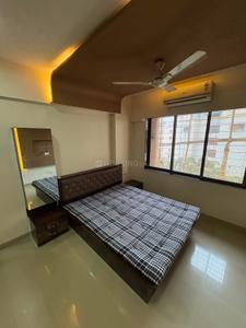 Bedroom Image of 650 Sq.ft 2 BHK Apartment / Flat for rent in Sudarshan Sky Garden, Kasarvadavali Thane for Rs. 38000