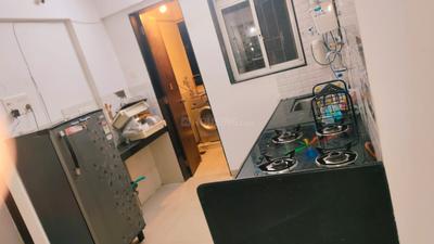 Kitchen Image of 669 Sq.ft 2 BHK Apartment / Flat for rent in Surya Skies, Punawale Pune for Rs. 27000