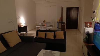 Hall Image of 1750 Sq.ft 3 BHK Apartment / Flat for rent in L And T Olivia At Raintree Boulevard, Sahakara Nagar Bengaluru for Rs. 77000