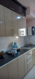 Kitchen Image of 1820 Sq.ft 3 BHK Apartment / Flat for sale in DLF New Town Heights, New Town Kolkata for Rs. 14500000